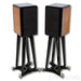 Quad Revela 1 Bookshelf Speakers; Stands