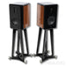 Quad Revela 1 Bookshelf Speakers; Stands