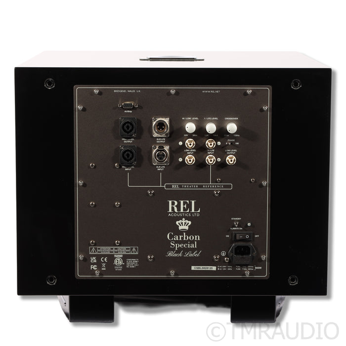 REL Acoustics Carbon Special Black Label Subwoofer