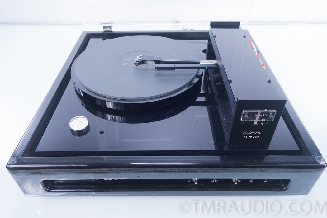 Goldmund Studio Turntable w/ T7 Tonearm & PL7 Speed Controller