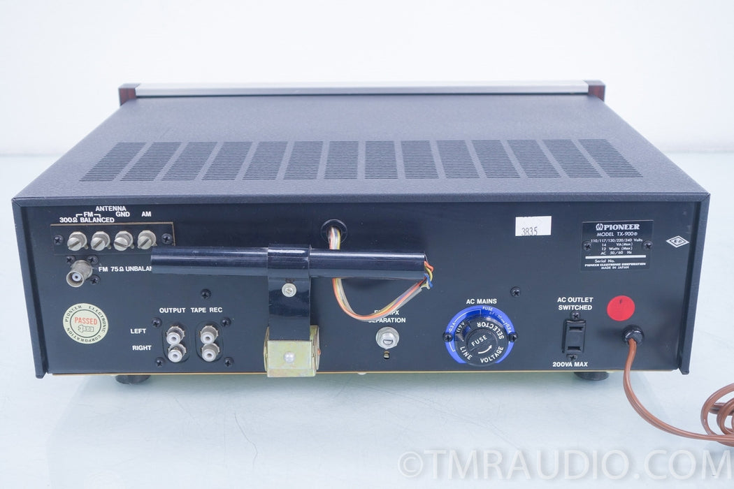 Pioneer TX-900 Vintage AM / FM Tuner