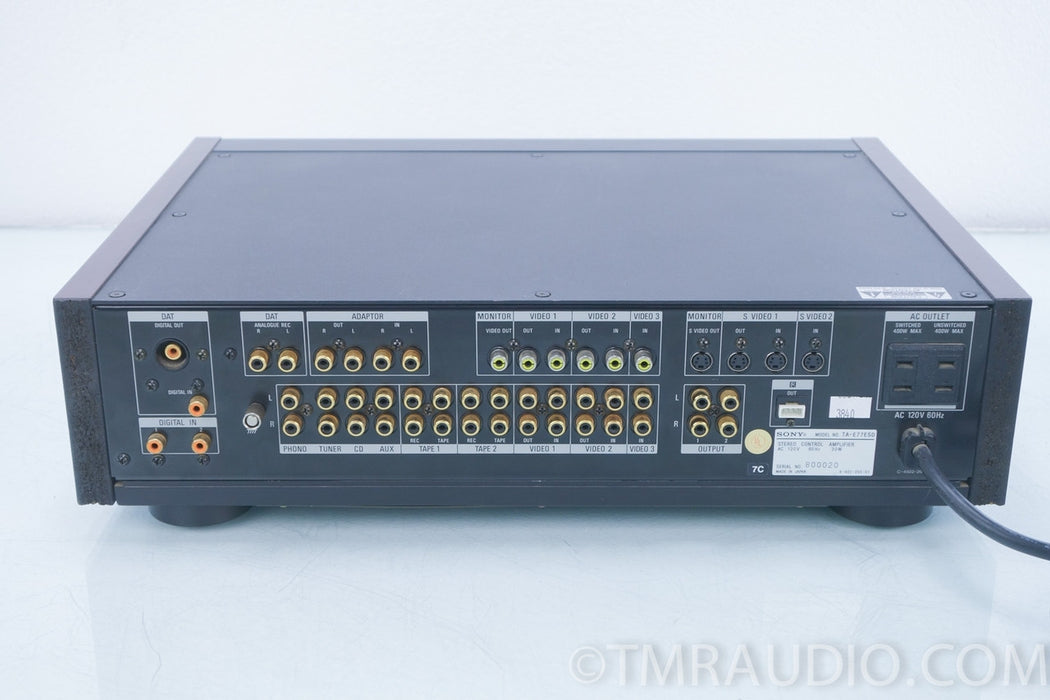 Sony TA-E77ESD Stereo Control Amplifier / Preamp / Preamplifier