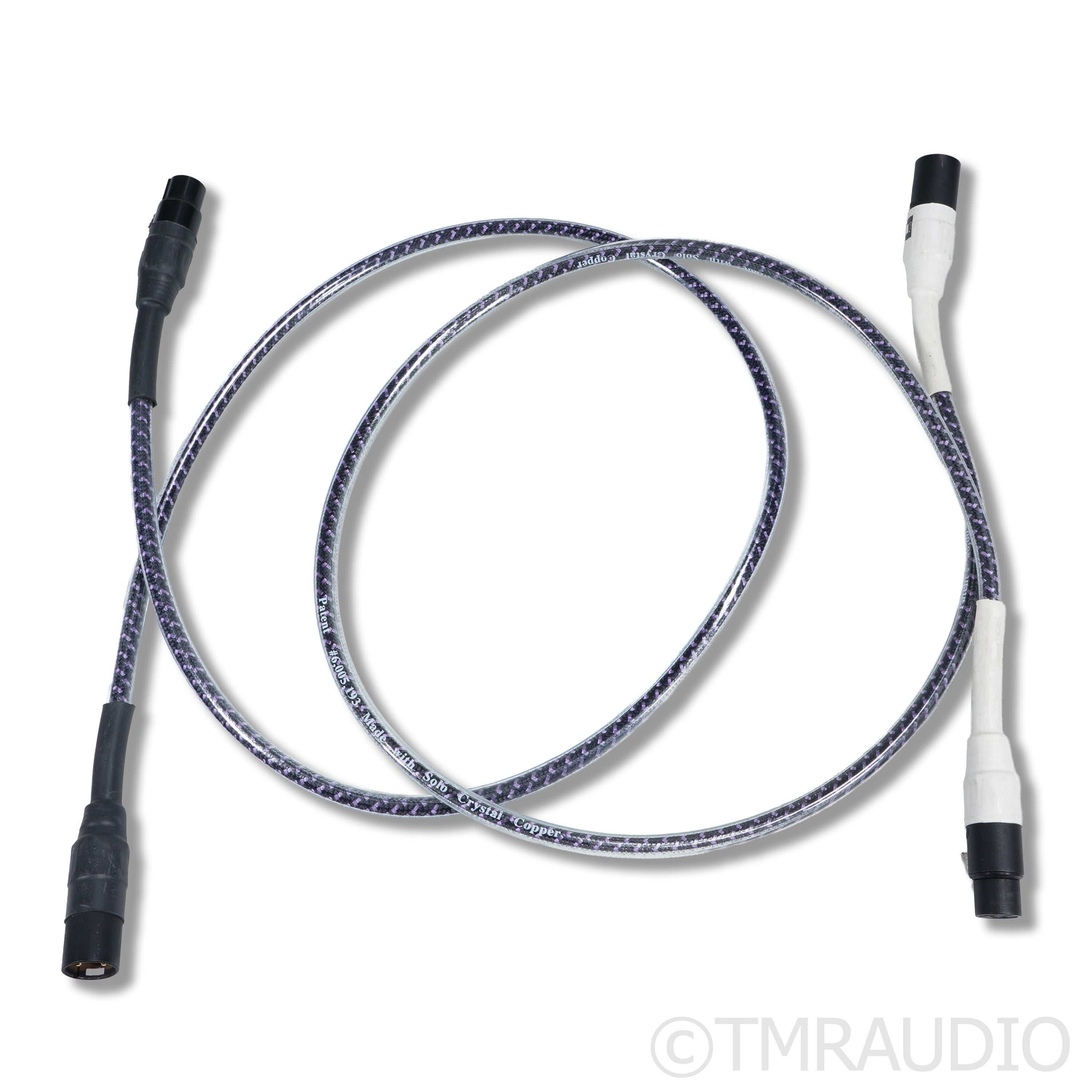 Analysis Plus Solo Crystal Oval XLR Cables; 1m — The Music Room