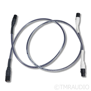 Analysis Plus Solo Crystal Oval XLR Cables; 1m