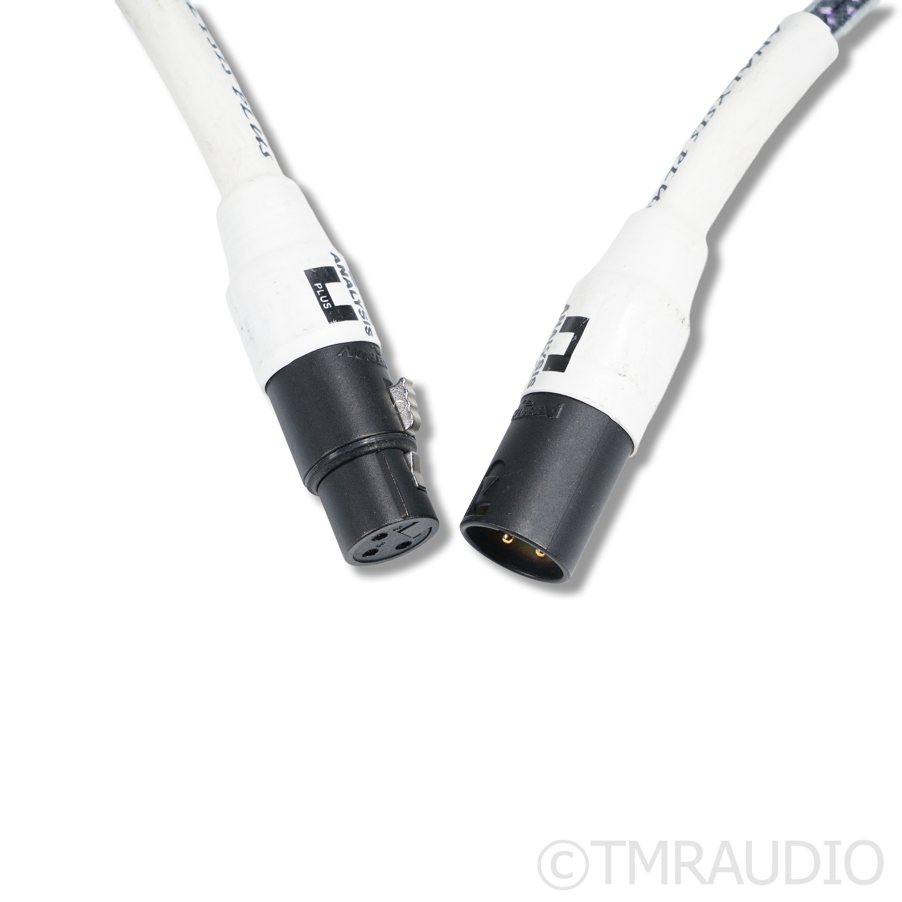 Analysis Plus Solo Crystal Oval XLR Cables; 1m — The Music Room