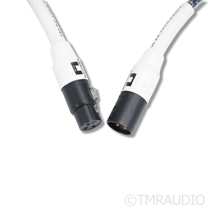 Analysis Plus Solo Crystal Oval XLR Cables; 1m