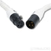 Analysis Plus Solo Crystal Oval XLR Cables; 1m