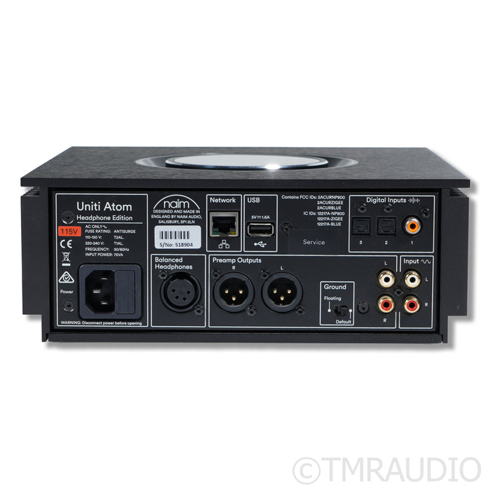 Naim Uniti Atom Headphone Edition Streaming Headphone Amplifier