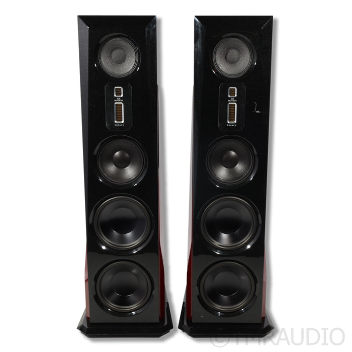 Legacy Audio Aeris XD Floorstanding Speakers; Sapele Pommele Gloss Cabernet