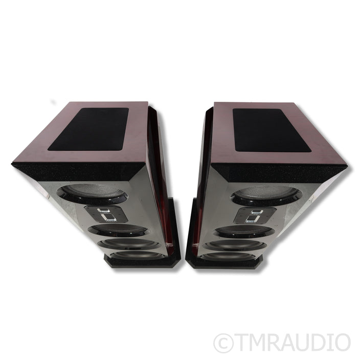 Legacy Audio Aeris XD Floorstanding Speakers; Sapele Pommele Gloss Cabernet
