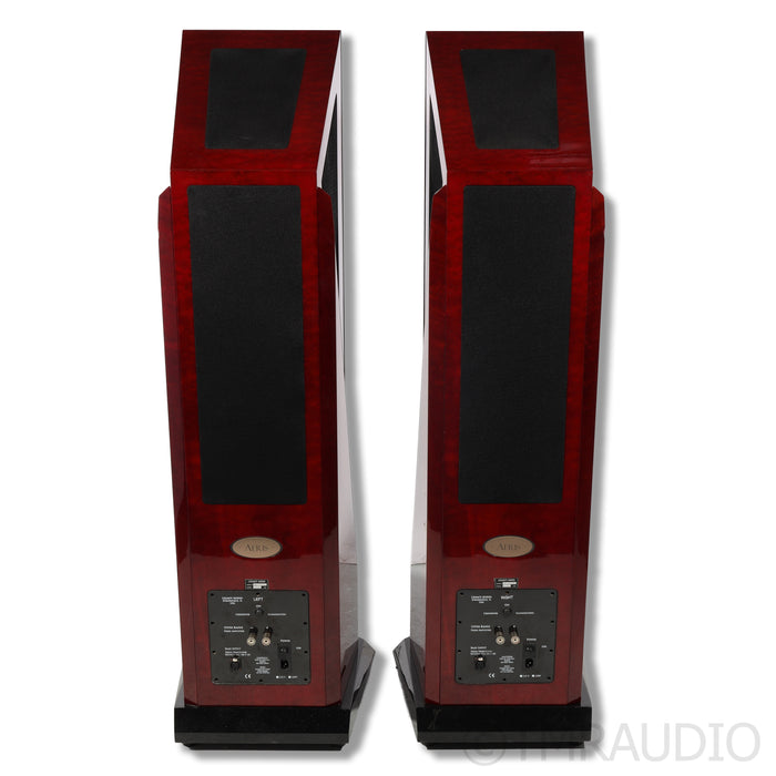 Legacy Audio Aeris XD Floorstanding Speakers; Sapele Pommele Gloss Cabernet