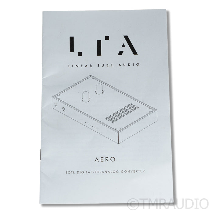 Linear Tube Audio Aero Tube DAC; Ray Tubes Upgrade