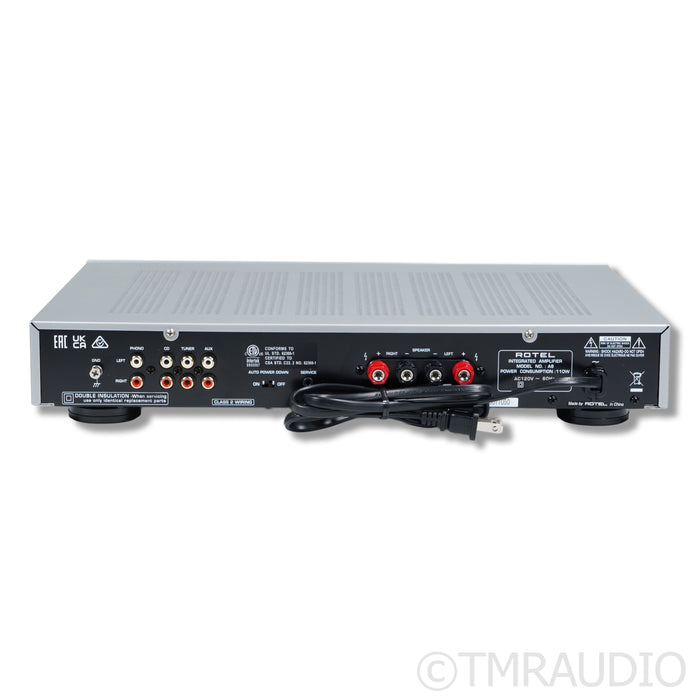 Rotel A8 Integrated Amplifier; MM Phono