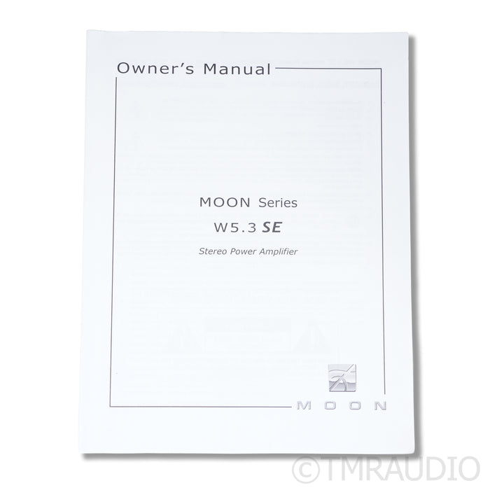 MOON by SimAudio W5.3 SE Power Amplifier