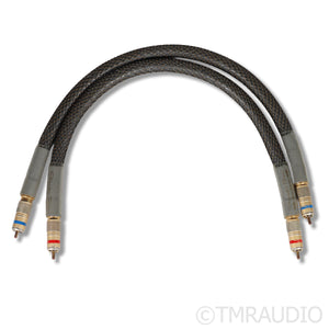 Acoustic Zen Silver Reference RCA Cables; 0.5m