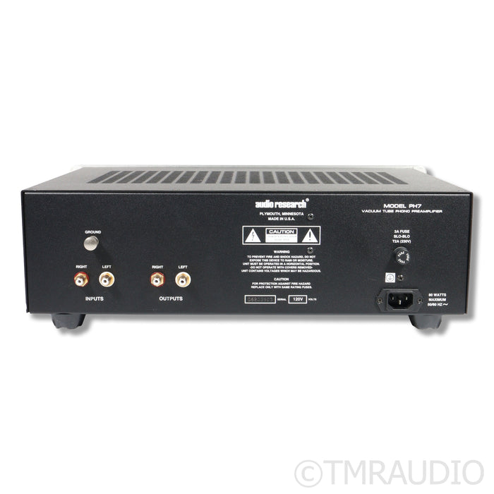 Audio Research PH7 Tube MM/MC Phono Preamplifier