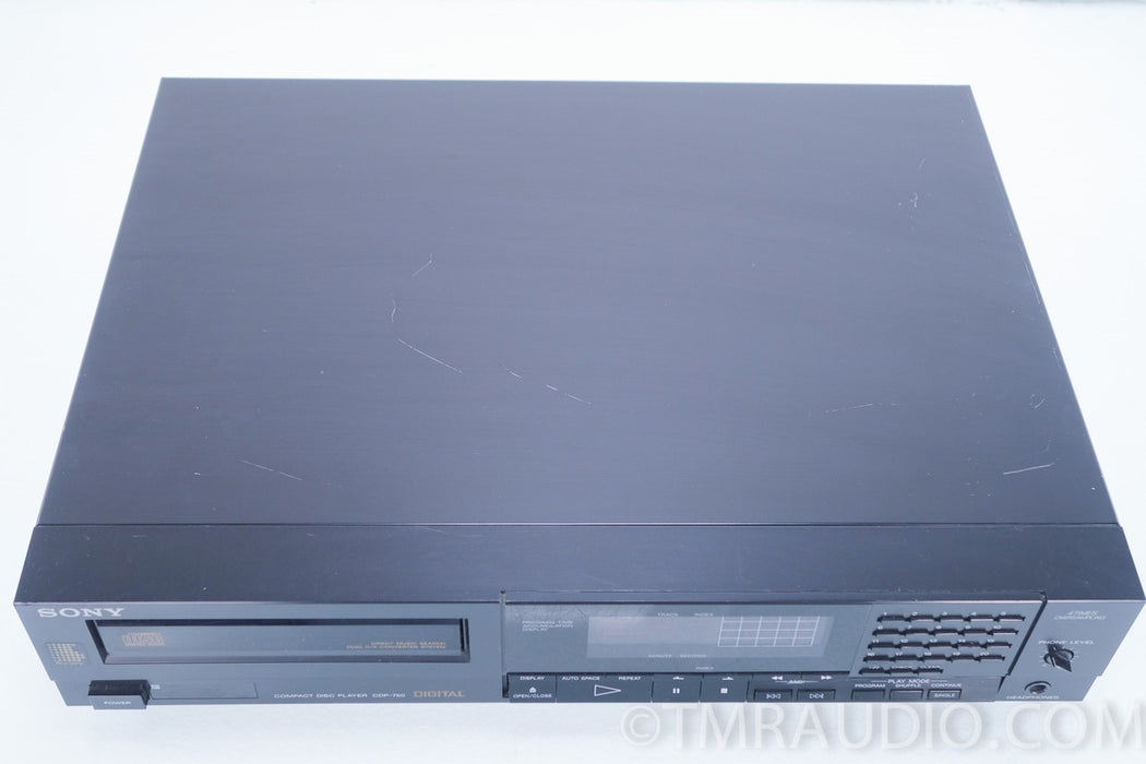 Sony CDP-750 Single Disc CD Player