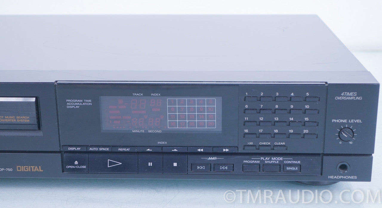 Sony CDP-750 Single Disc CD Player