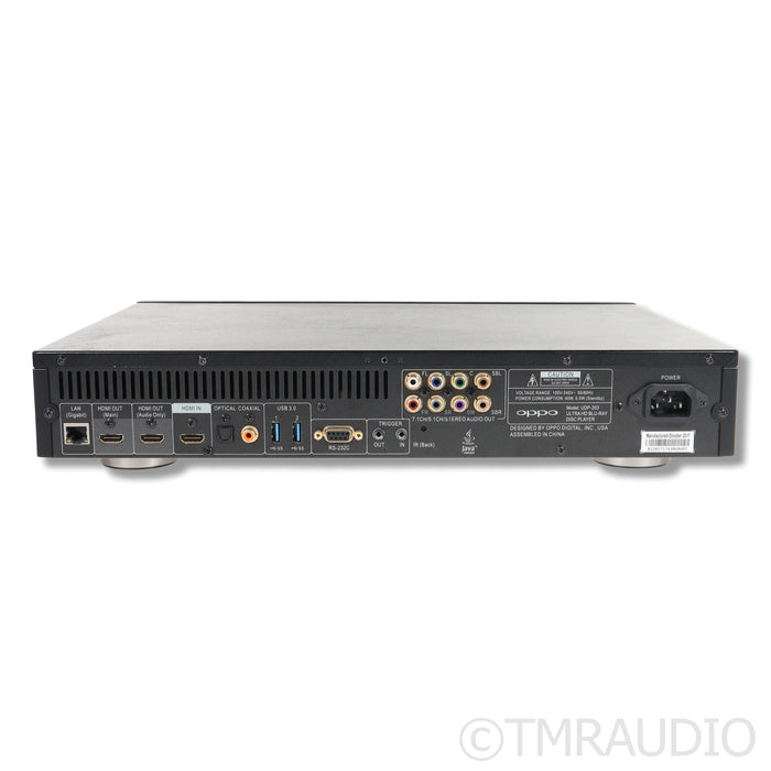 Oppo UDP-203 Universal Disc Player; Upgraded Linear Power Supply