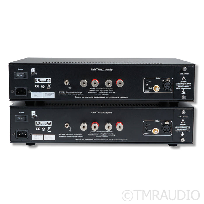 PS Audio Stellar M1200 Hybrid Monoblock Power Amplifiers