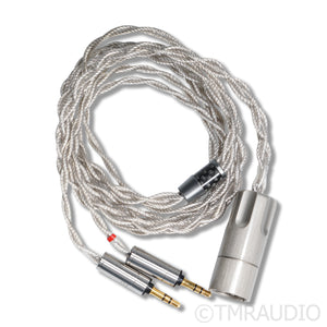 LavriCables Grand Silver Headphone Cable; 1m