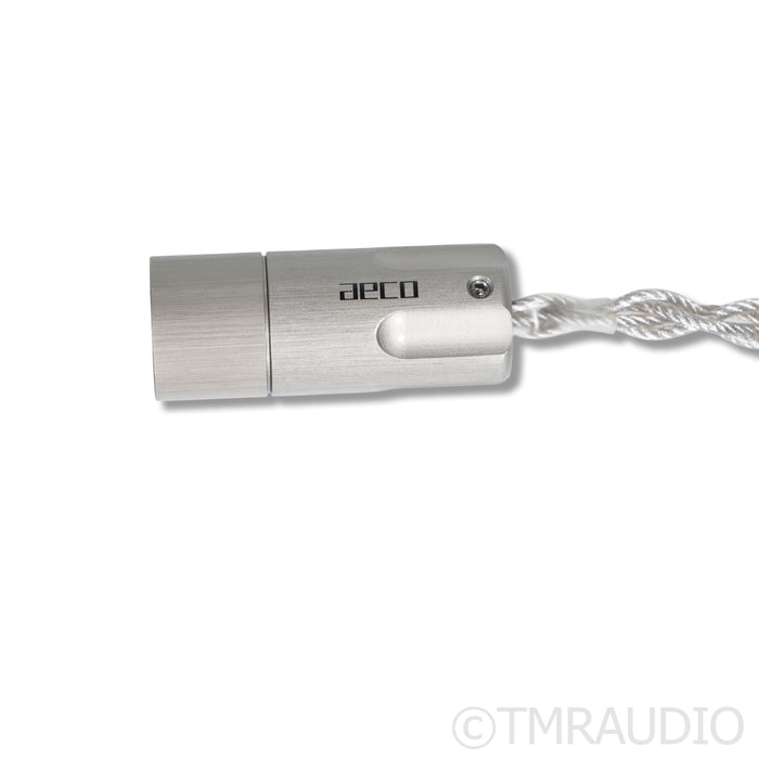 LavriCables Grand Silver Headphone Cable; 1m
