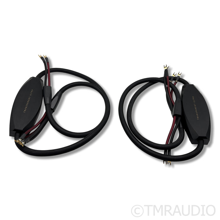 Transparent Audio MusicWave Ultra MM2 Bi-Wire Speaker Cables; 10ft