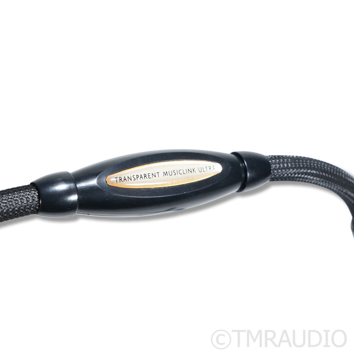 Transparent Audio MusicLink Ultra RCA Cables; 1m