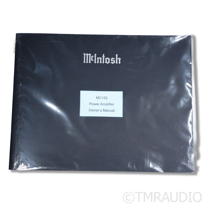 McIntosh MC152 Power Amplifier (Unused)