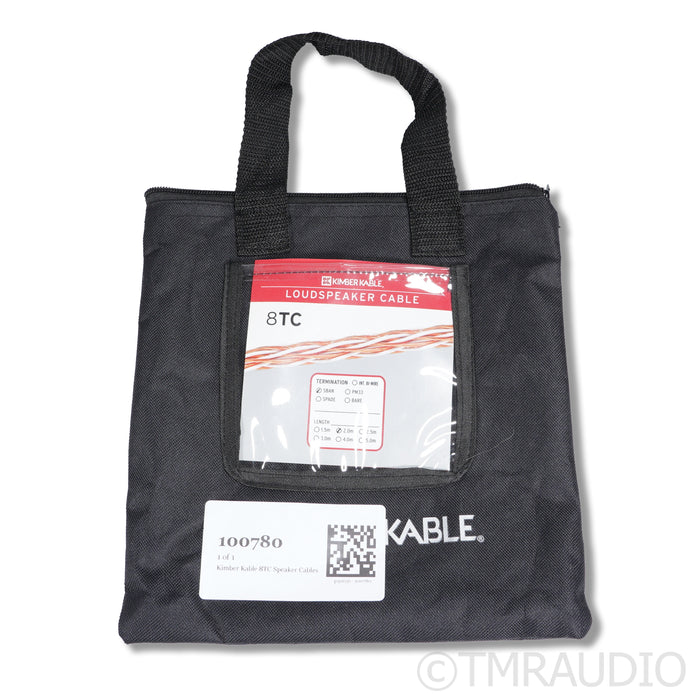 Kimber Kable 8TC Speaker Cables; 2m