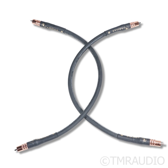 Cardas Clear Reflection RCA Cables; 0.5m