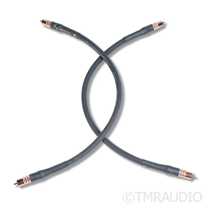 Cardas Clear Reflection RCA Cables; 0.5m