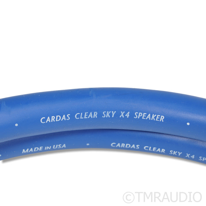 Cardas Clear Sky X4 Speaker Cables; 2m