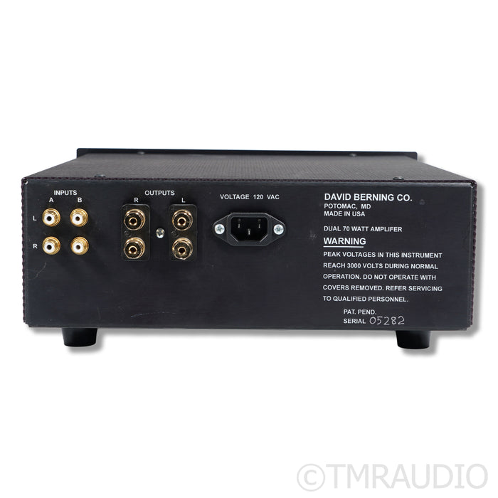 David Berning ZH270 Tube Power Amplifier