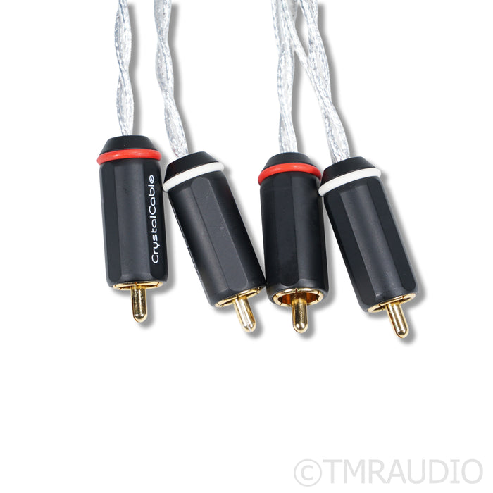 Crystal Cable Micro2 Diamond Series 2 RCA Phono Cable; 1m