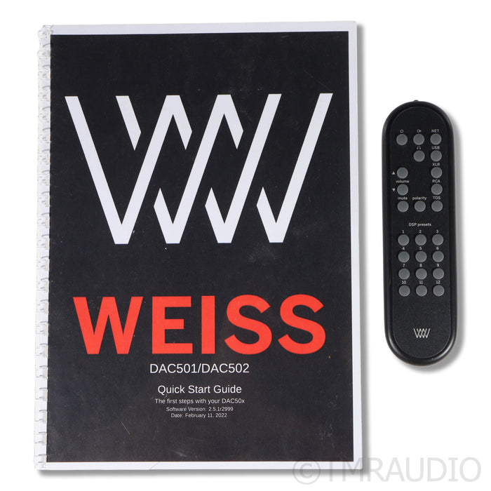 Weiss DAC502 MK.1 DAC