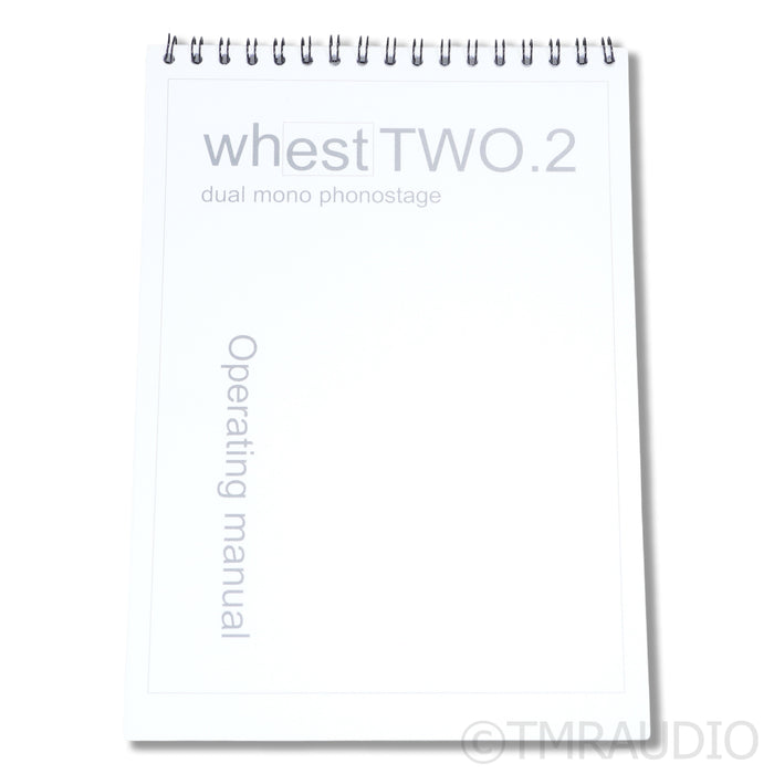Whest Two.2 Discrete MM/MC Phono Preamplifier