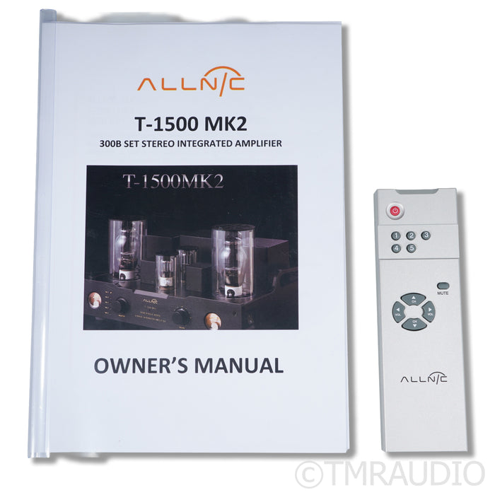 Allnic Audio T-1500 MK2 Tube Integrated Amplifier