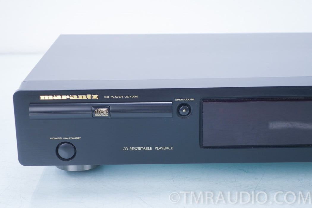 The AH! NJOE TJOEB 4000 CD Player