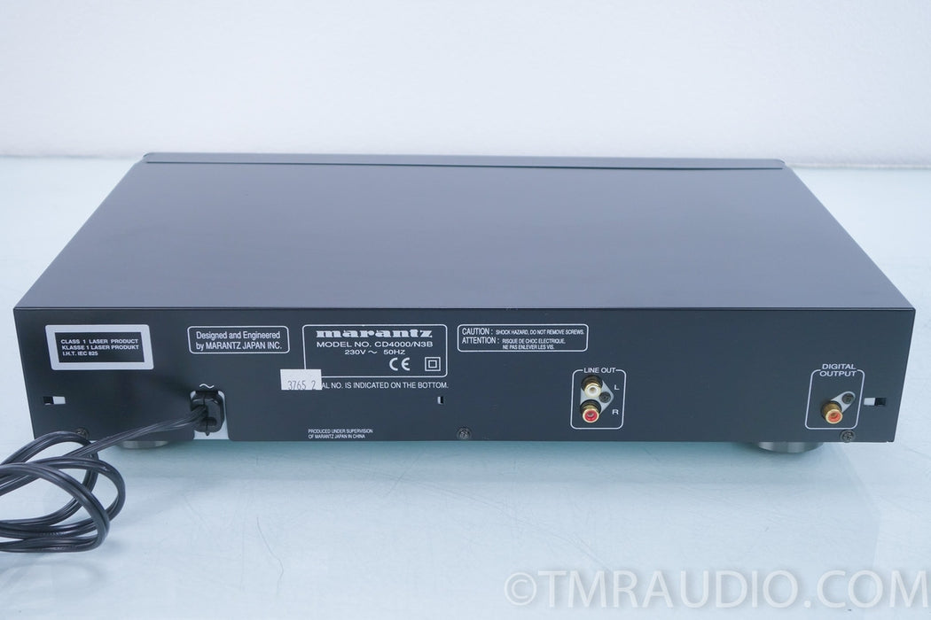 The AH! NJOE TJOEB 4000 CD Player