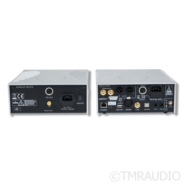 Gold Note DS-10 Plus Streaming DAC; PSU-10 Power Supply