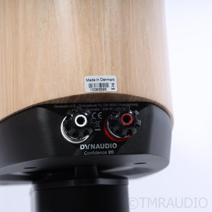 Dynaudio Confidence 20 Bookshelf Speakers; Stands
