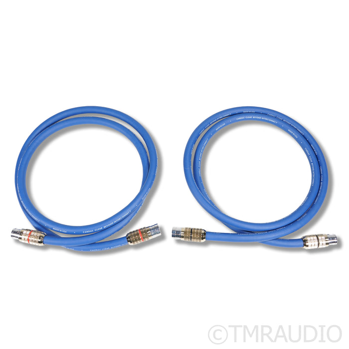 Cardas Clear Beyond XLR Cables; 1.5m