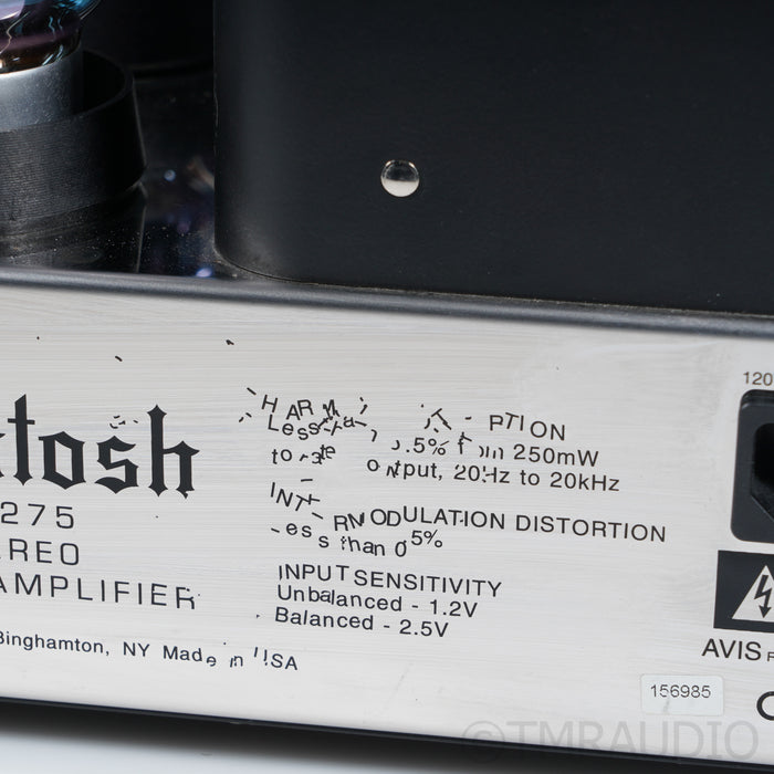 McIntosh MC275 MKV Tube Power Amplifier