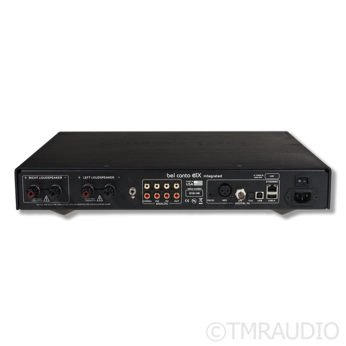 Bel Canto E1X Integrated Amplifier / DAC; MM/MC Phono