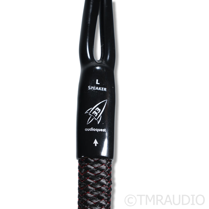 AudioQuest Rocket 33 Speaker Cables; 3m