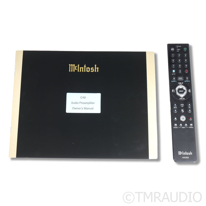 McIntosh C49 Preamplifier / DAC; MM/MC Phono