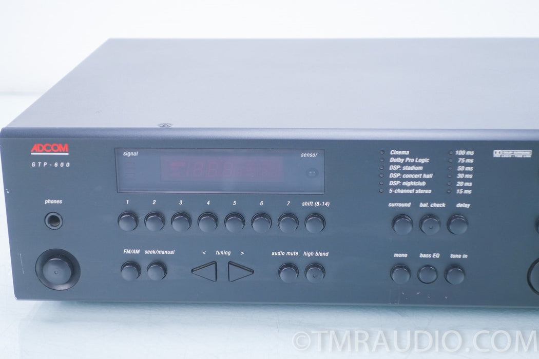 Adcom GTP-600 Preamplifier / Surround Sound Processor