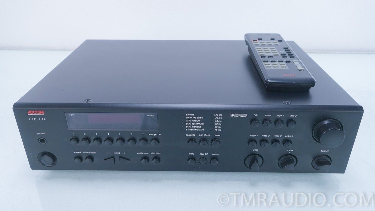 Adcom GTP-600 Preamplifier / Surround Sound Processor