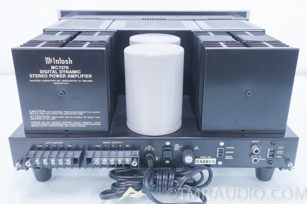 McIntosh MC7270 Power Amplifier in Factory Box